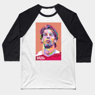 Abstract Ruud Van Nistelrooy in WPAP Baseball T-Shirt